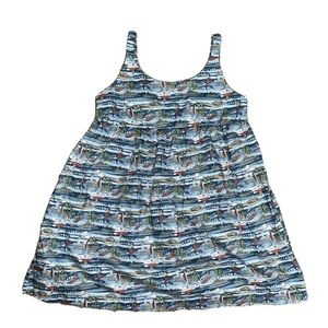 Babe &‎ Tess Hawaiian Surfer Sleeveless Cotton Dress 3